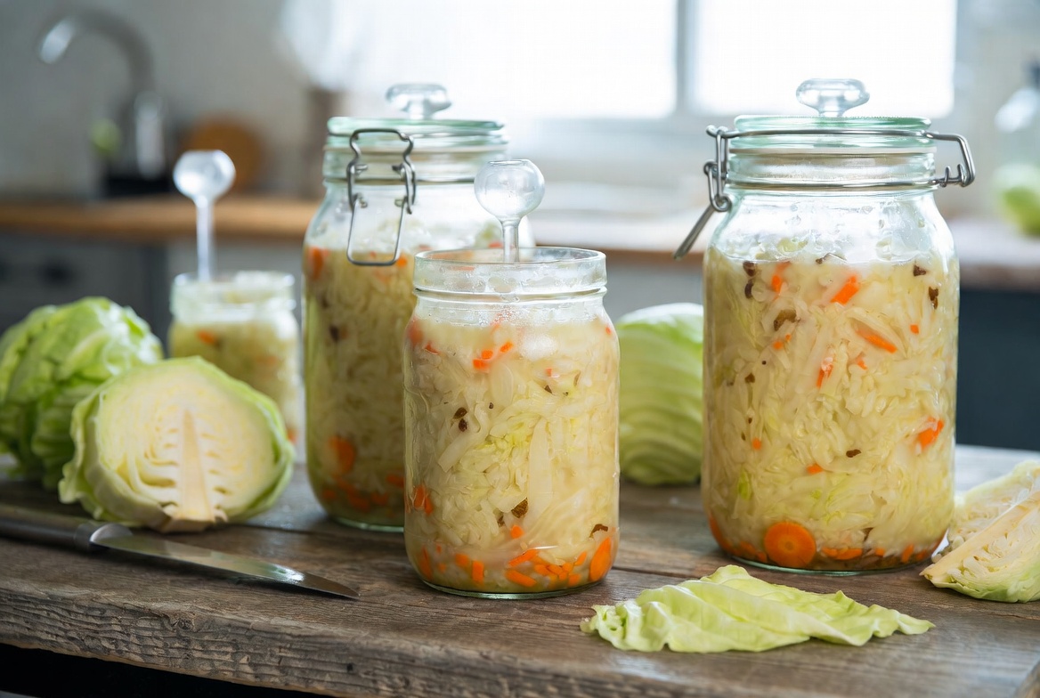 Fermentieren für Anfänger: Sauerkraut und Co. als natürliche Vitamin-C-Bomben