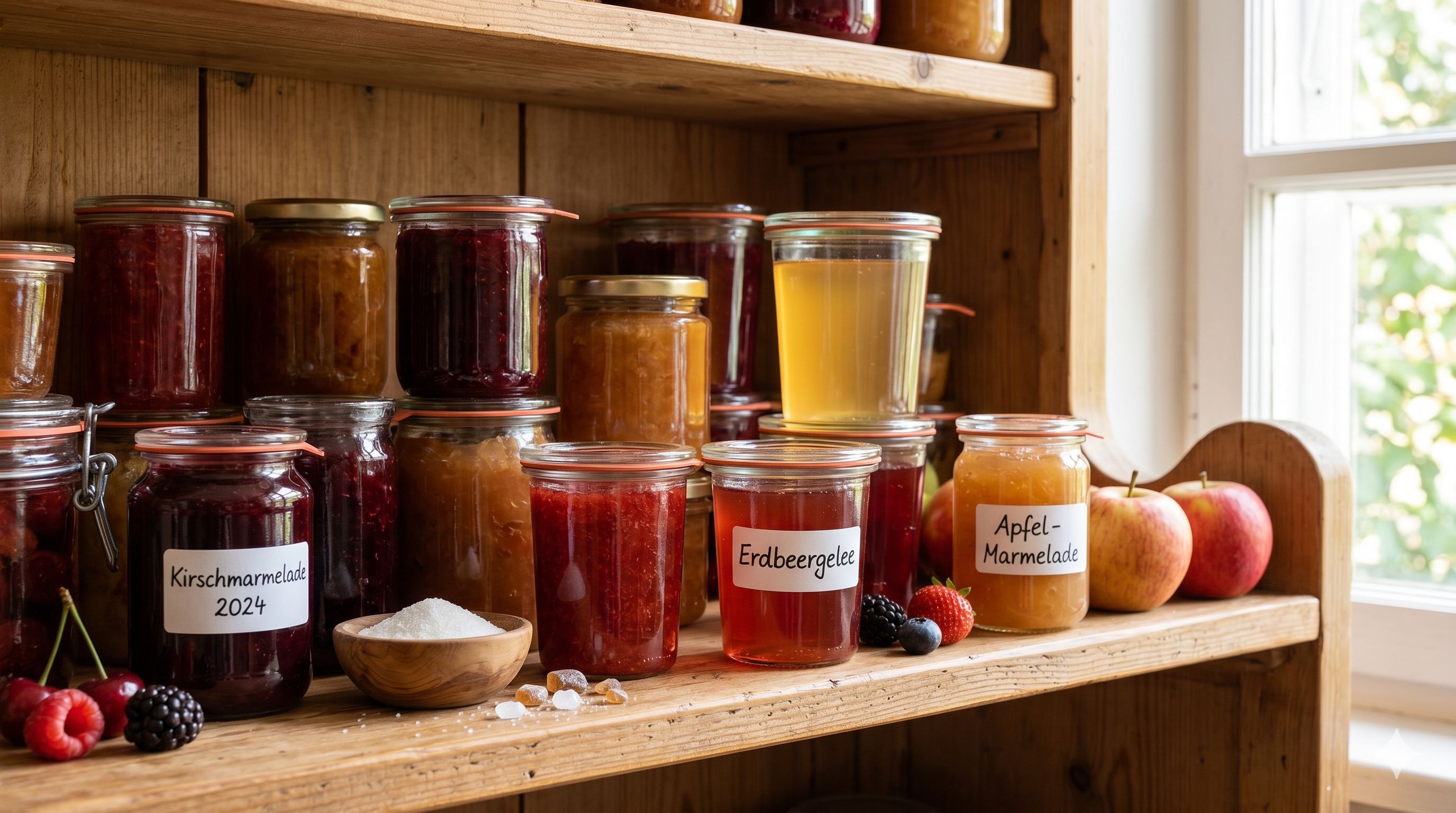 Haltbarmachen durch Zucker: Marmeladen und Gelees als hochenergetische Vorräte