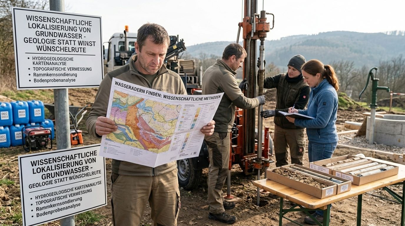 Wünschelrute vs. Geologie: Wie man Wasseradern auf dem eigenen Grundstück findet