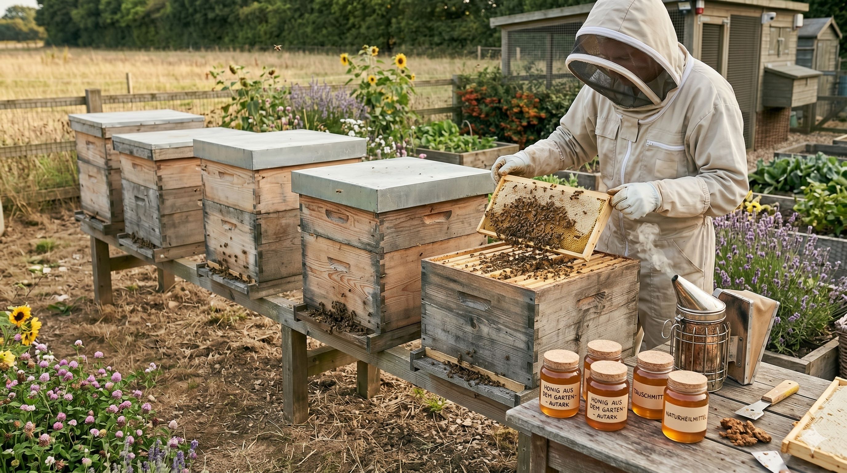 Bienenhaltung für Prepper: Honig als Nahrung, Tauschmittel und Heilmittel