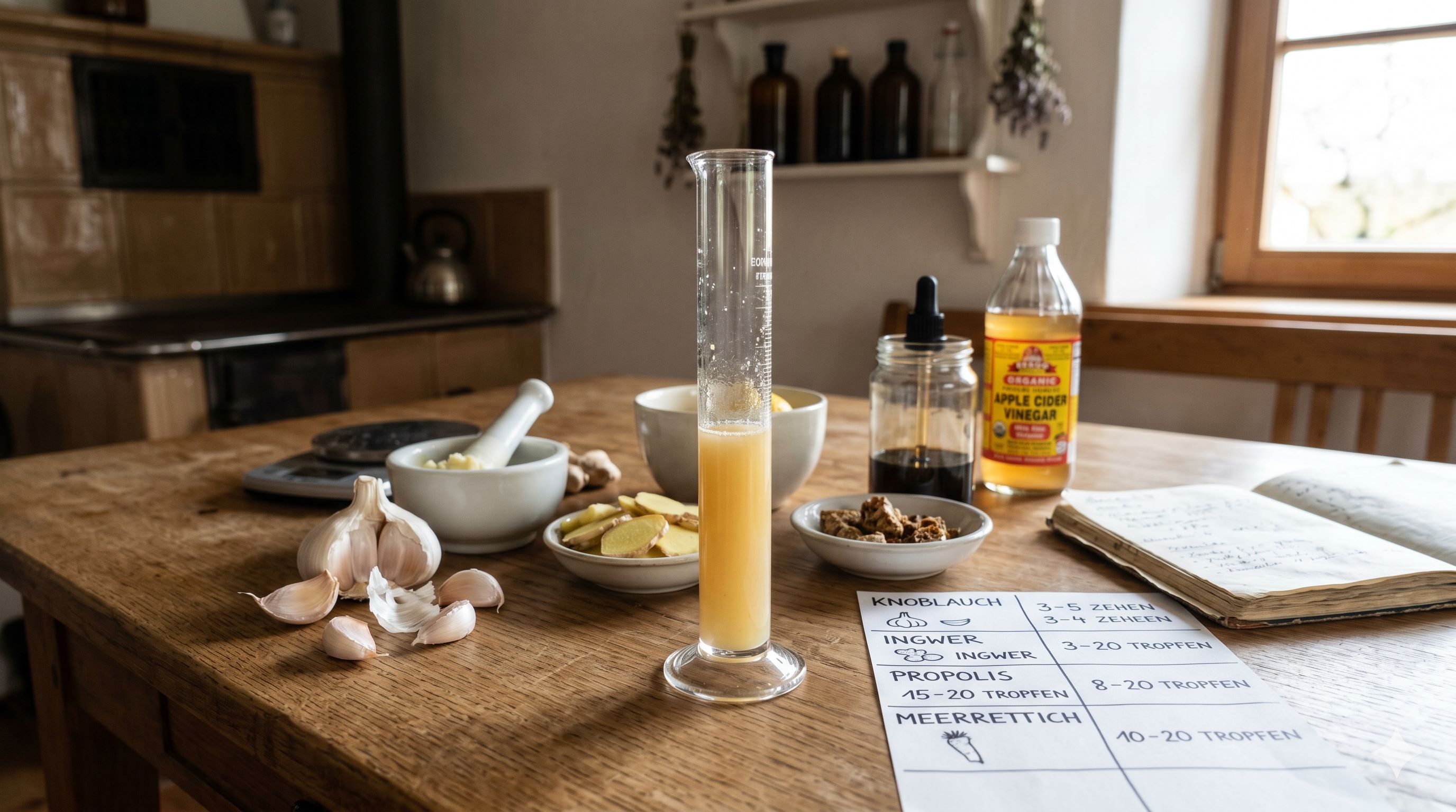 Natürliche Antibiotika: Knoblauch, Ingwer, Propolis und Co. richtig dosieren