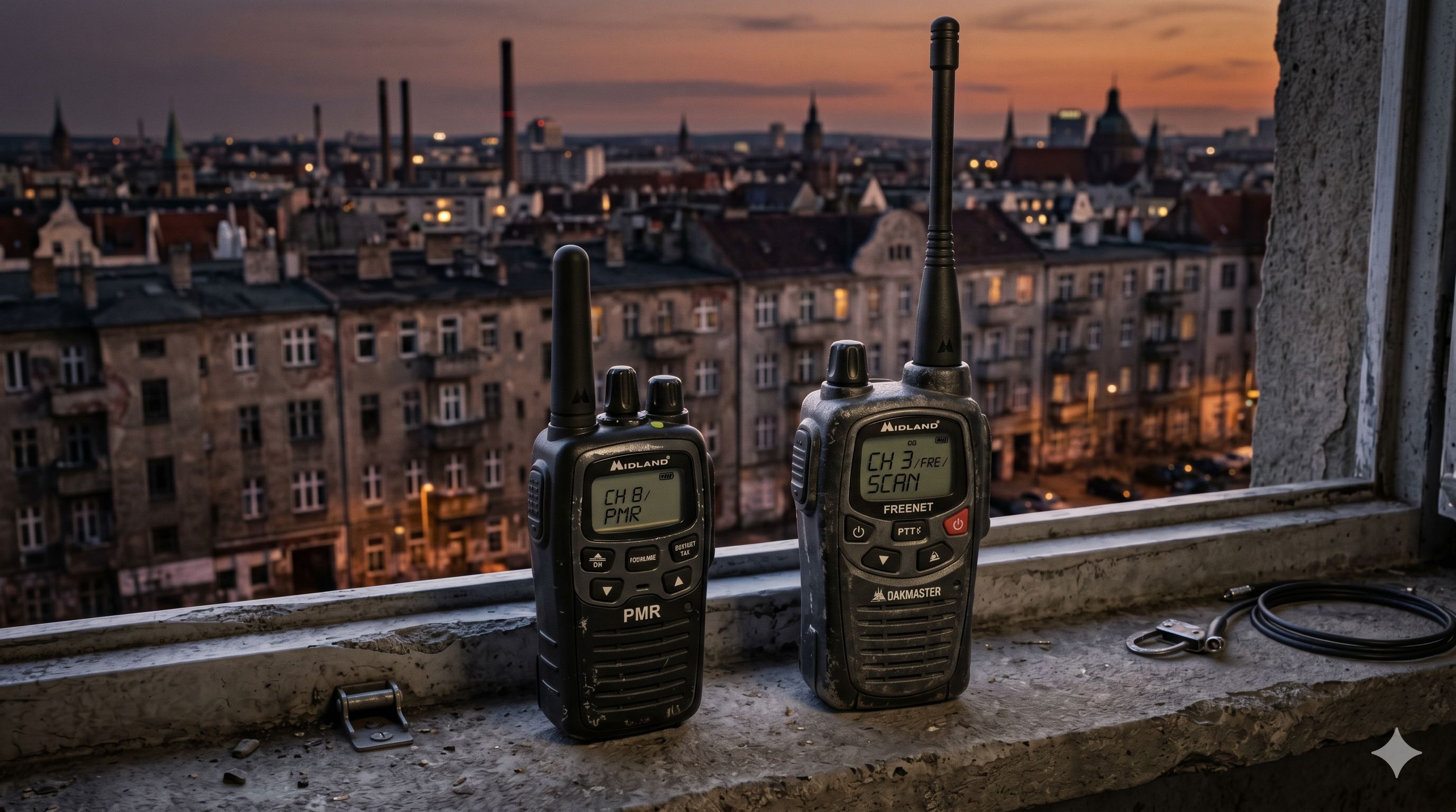 PMR und Freenet: Lizenzfreie Jedermann-Funkgeräte im urbanen Härtetest
