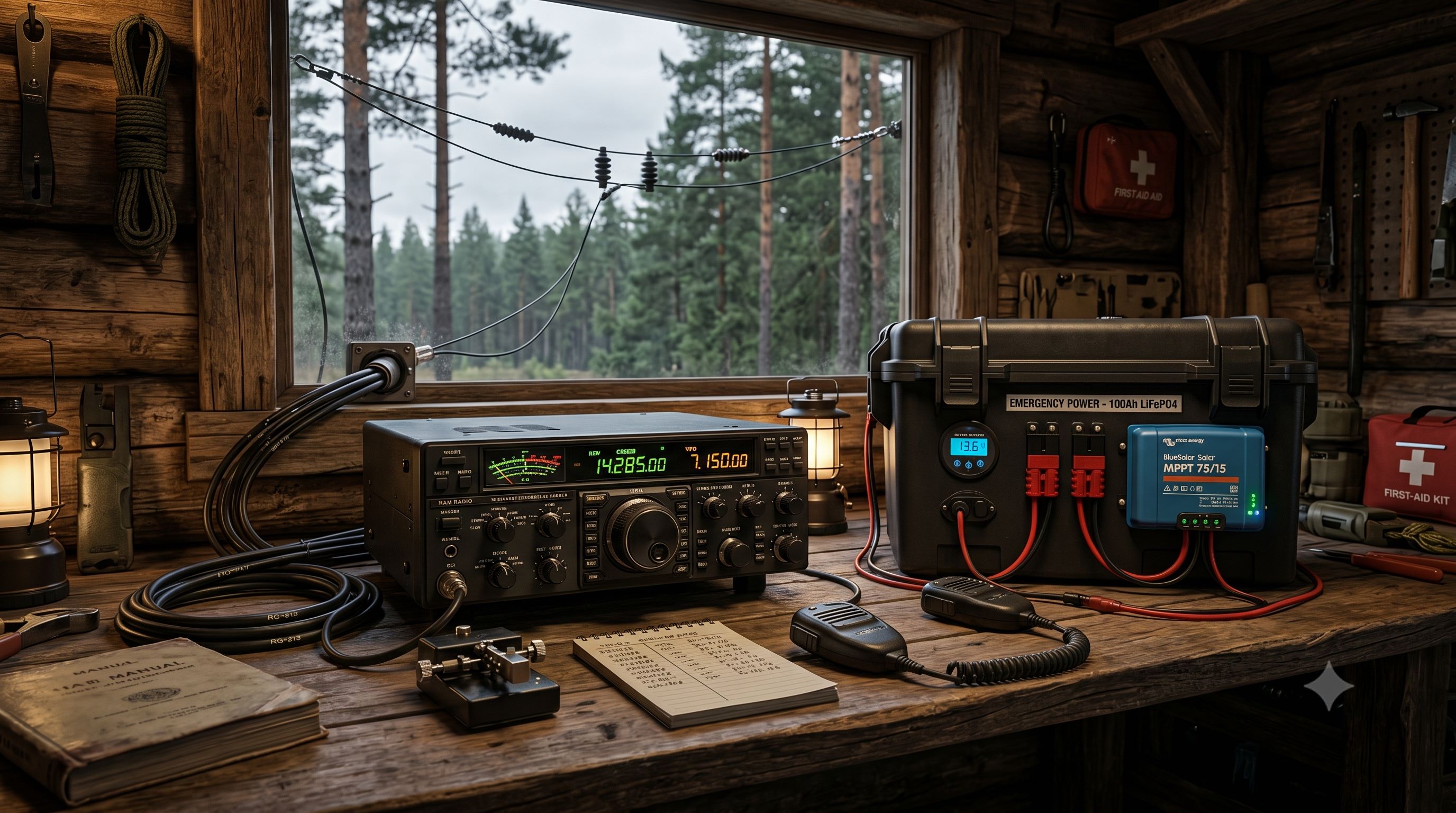 Amateurfunk (Ham Radio): Warum die Lizenz (Klasse N/E/A) die ultimative Kommunikations-Waffe ist