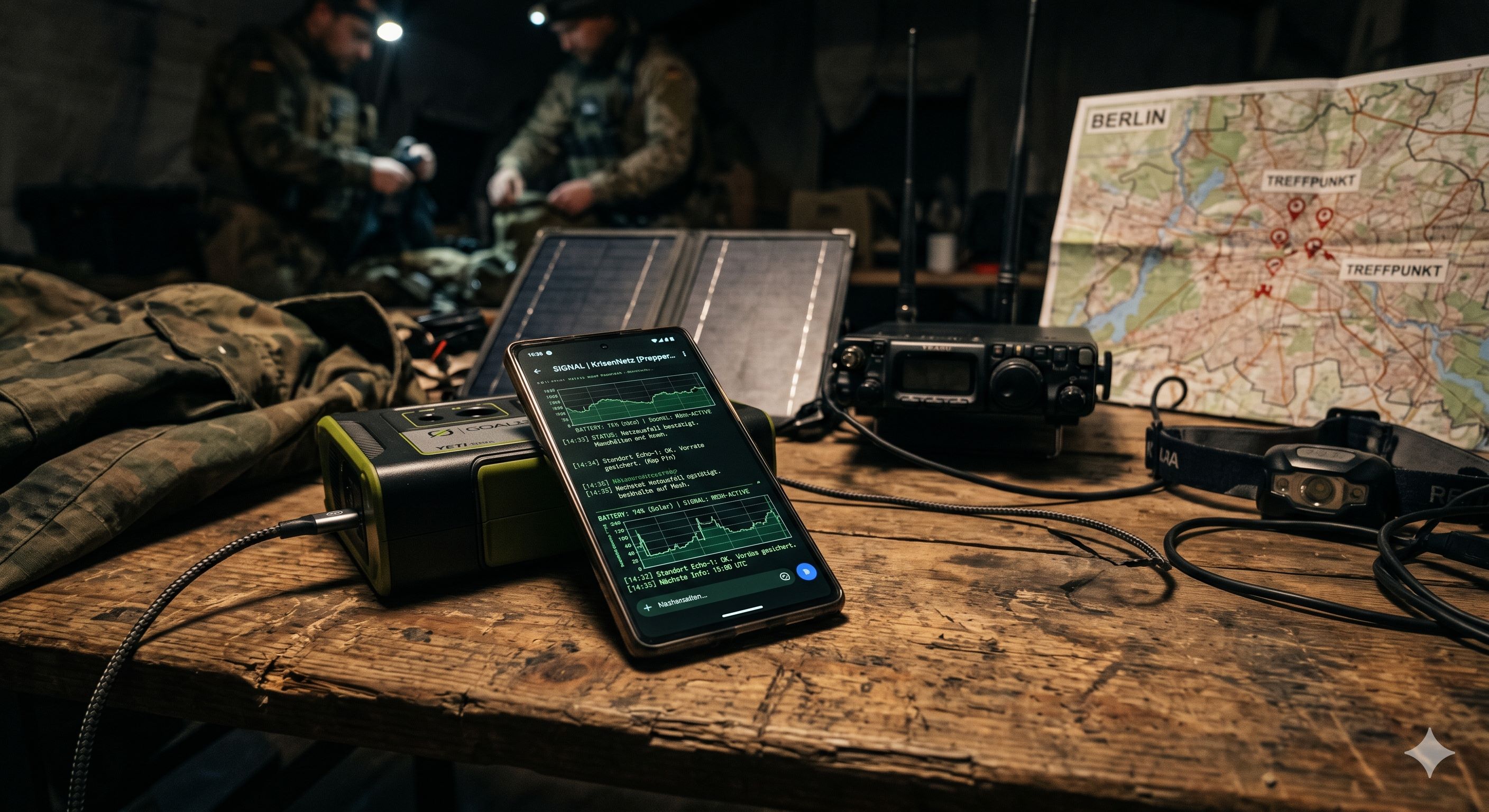 Verschlüsselte Messenger im Prepper-Netzwerk: Signal, Threema und Briar im Vergleich