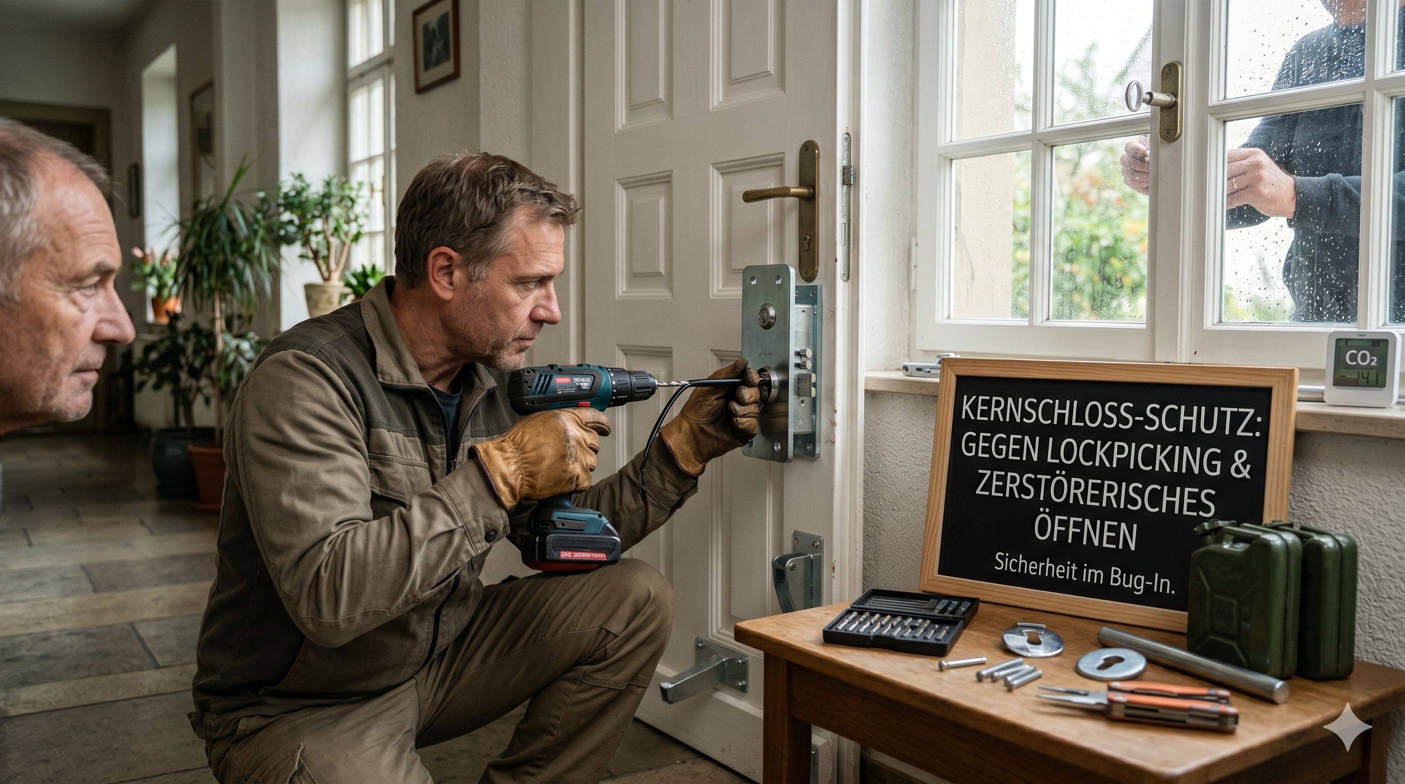 Kernschloss-Schutz: Maßnahmen gegen Lockpicking und zerstörerisches Öffnen